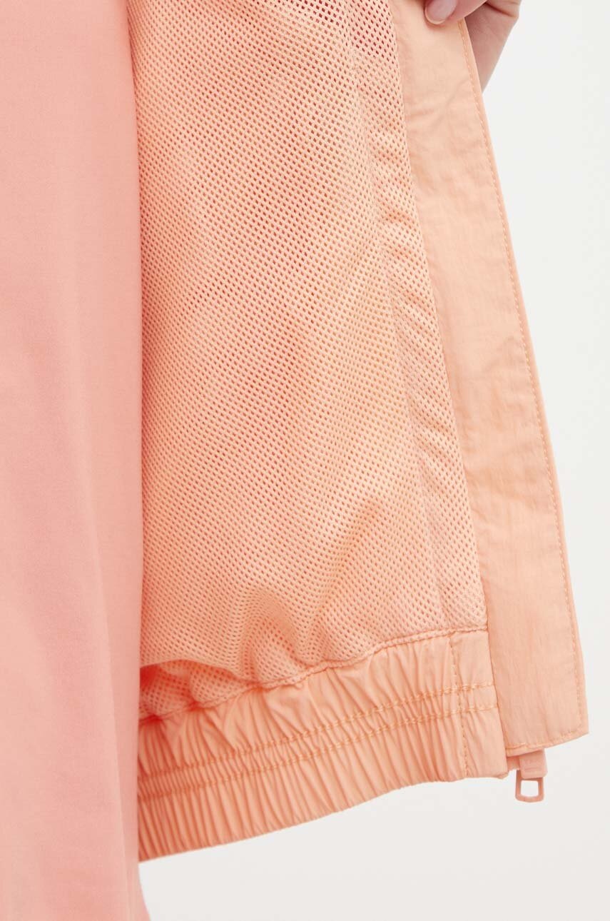 Αθλητικό μπουφάν Casall Color Block χρώμα: πορτοκαλί φωτογραφία