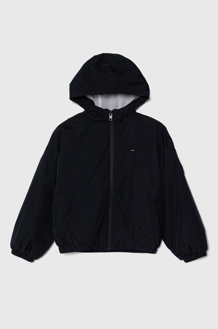 

Дитяча куртка Tommy Hilfiger колір синій