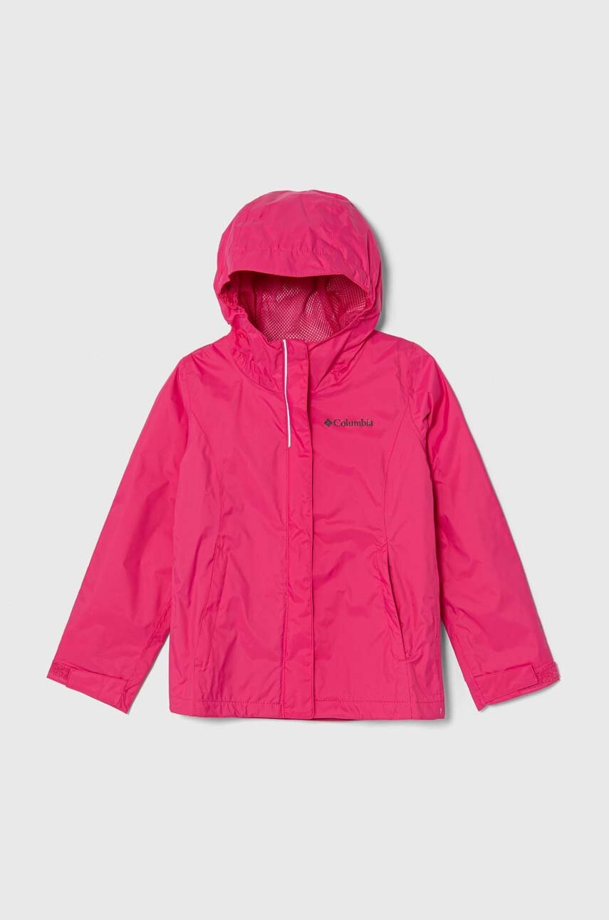 Columbia geaca copii Arcadia Jacket culoarea roz