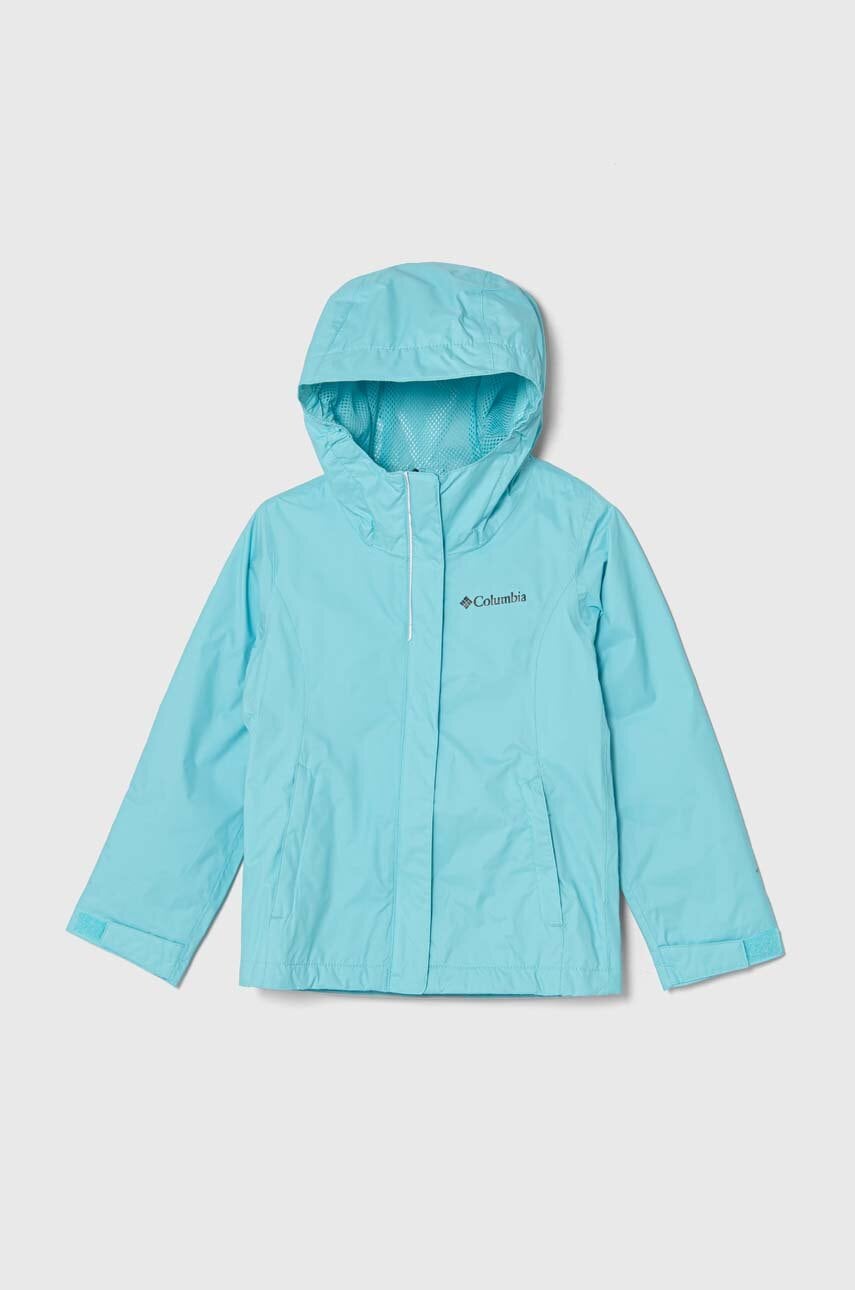 Columbia geaca copii Arcadia Jacket culoarea turcoaz