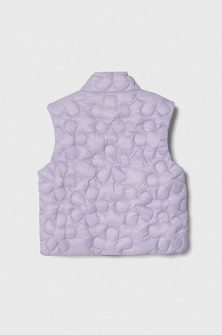 Детская безрукавка United Colors of Benetton цвет фиолетовый Детская безрукавка United Colors of Benetton цвет фиолетовый