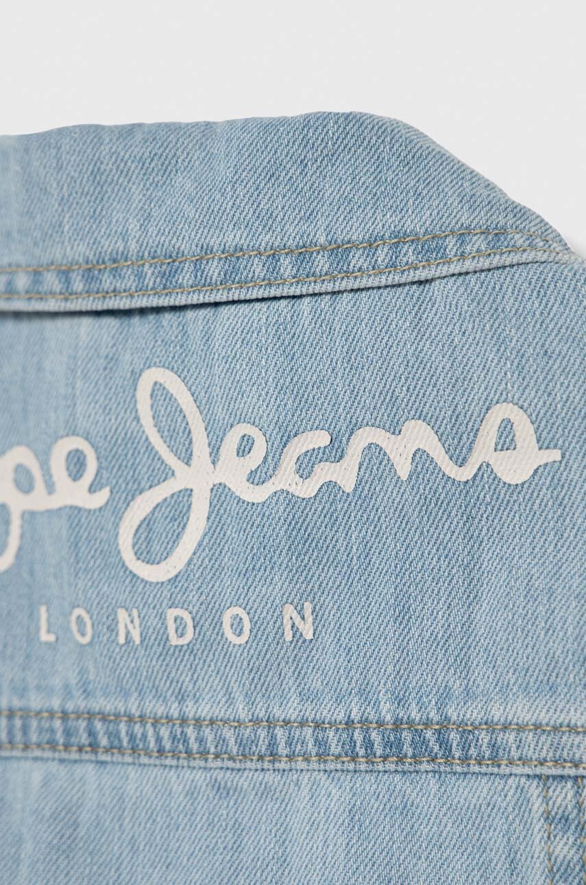 Pepe Jeans pamut farmerdzseki ISA JACKET JR termék 2. képe