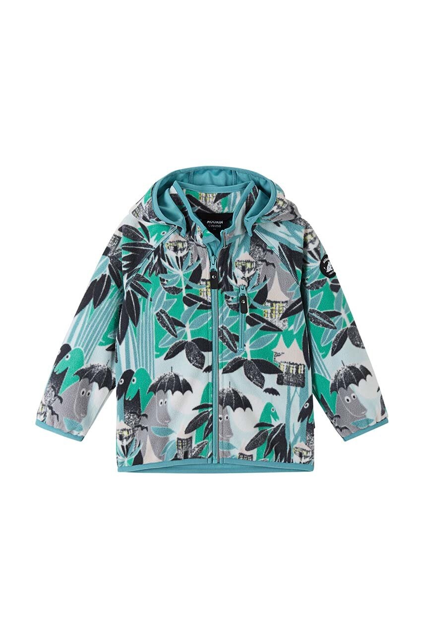 Детская куртка Reima Moomin Vindskydd цвет зелёный Детская куртка Reima Moomin Vindskydd цвет зелёный