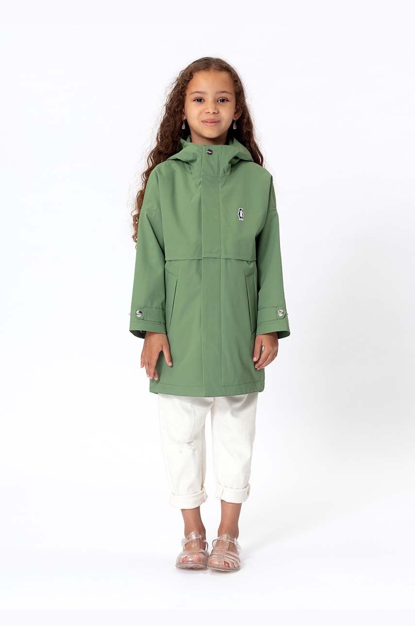Otroška jakna Gosoaky SPRING FOX zelena barva