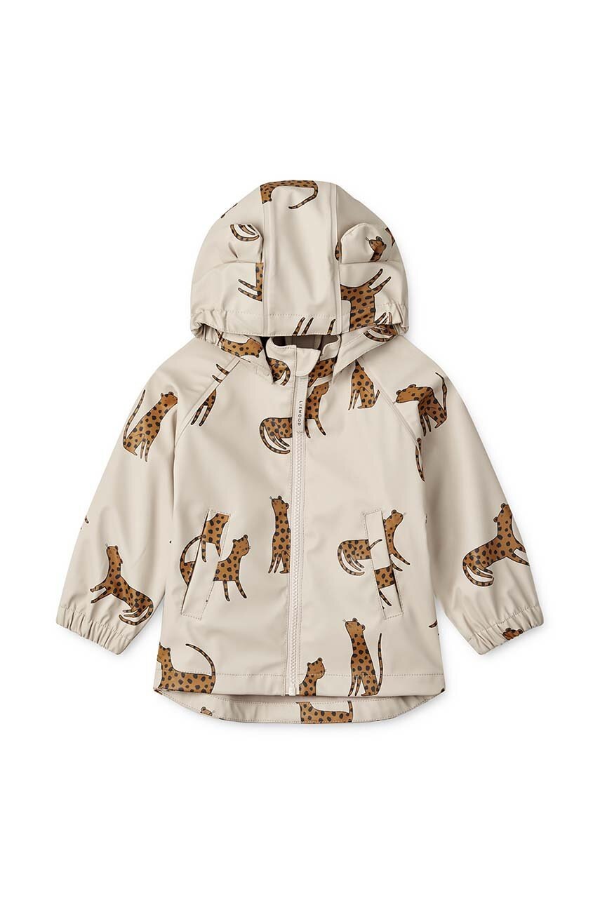 Детский дождевик Liewood Melodi Jacket цвет красный Детский дождевик Liewood Melodi Jacket цвет красный