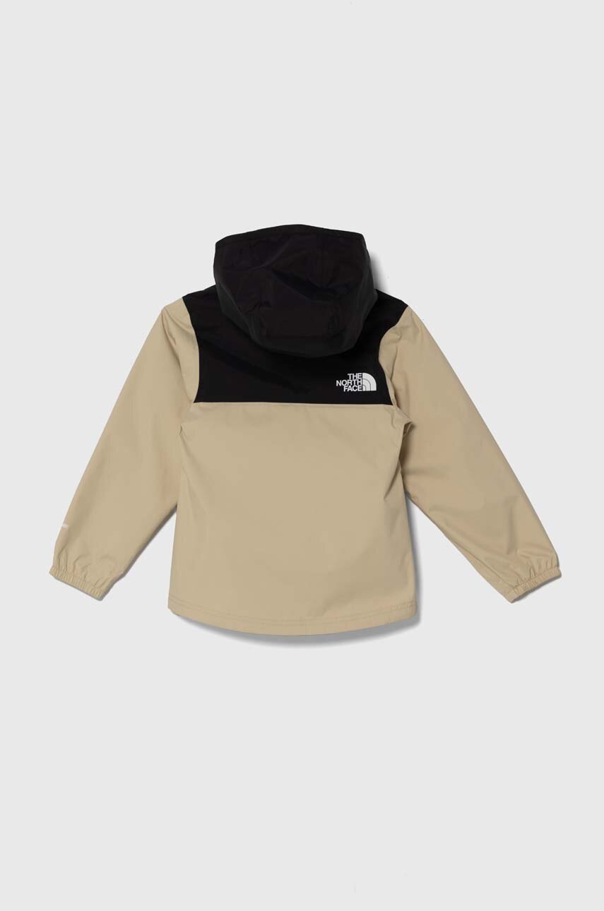 Детская куртка The North Face RAINWEAR SHELL цвет бежевый Детская куртка The North Face RAINWEAR SHELL цвет бежевый