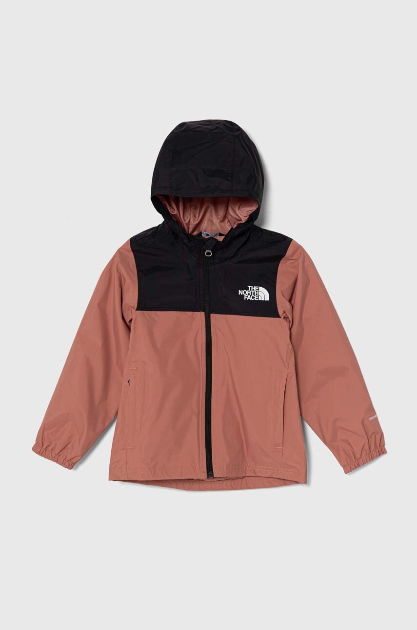 Детская куртка The North Face RAINWEAR SHELL цвет коричневый Детская куртка The North Face RAINWEAR SHELL цвет коричневый