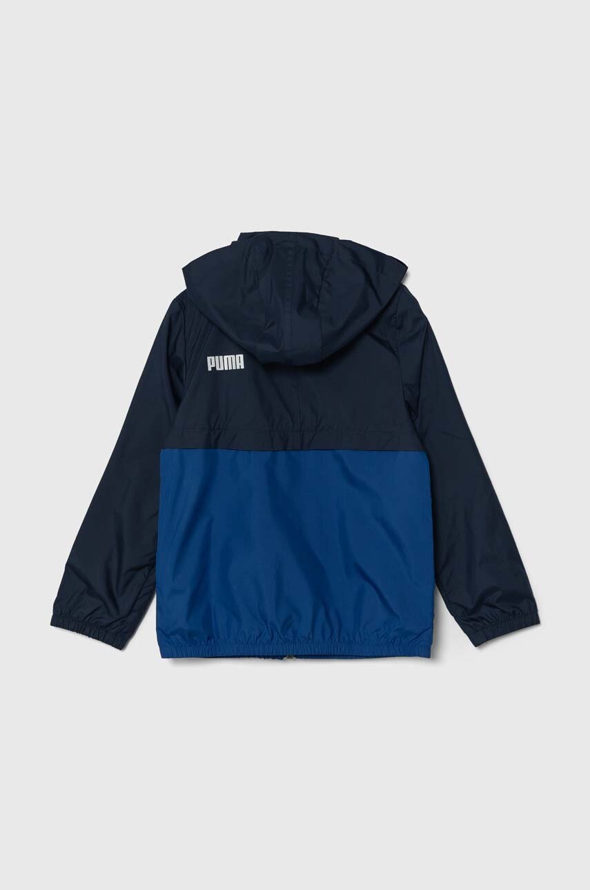 Детская куртка Puma ESS+ CB Windbreaker цвет синий