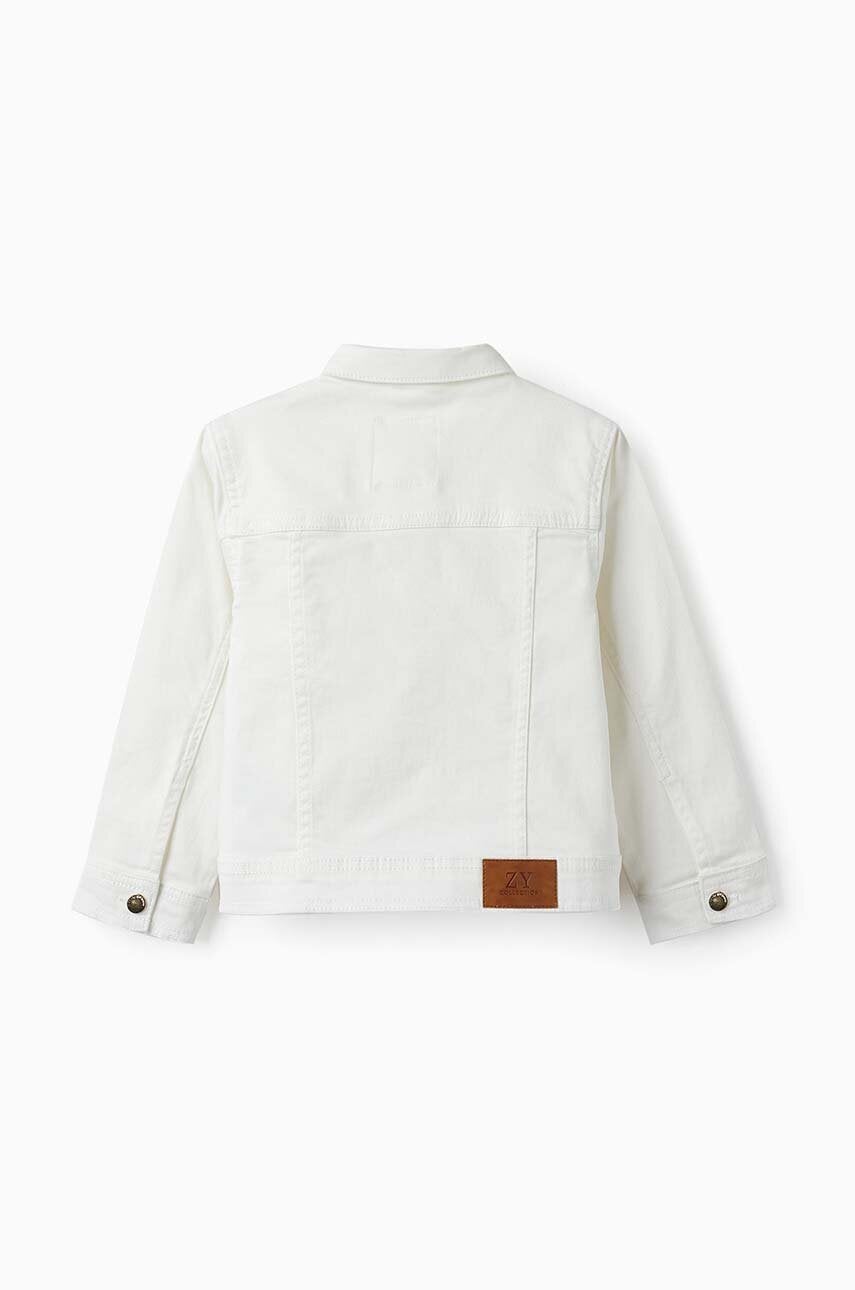 Детская джинсовая куртка zippy цвет бежевый Детская джинсовая куртка zippy цвет бежевый