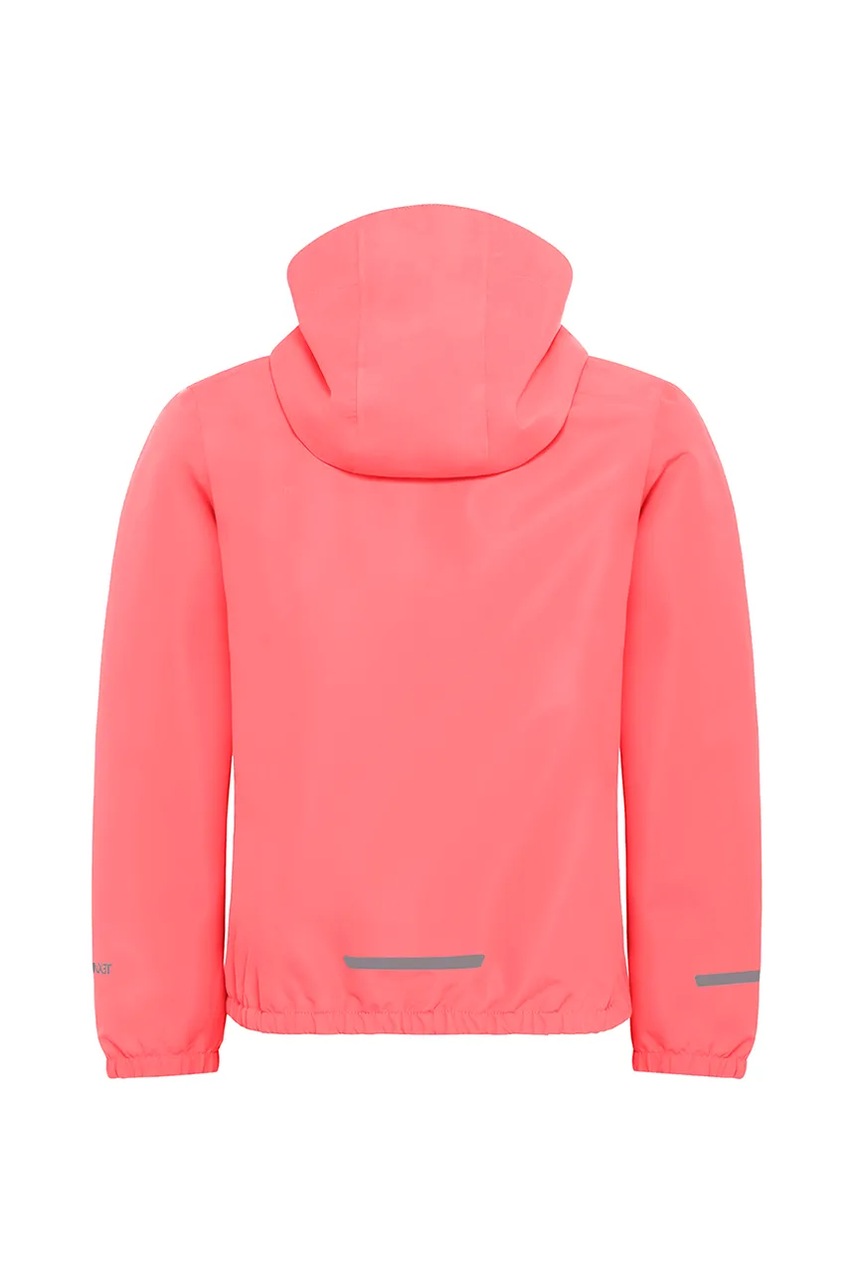 Дитячий дощовик Jack Wolfskin FLAZE колір рожевий