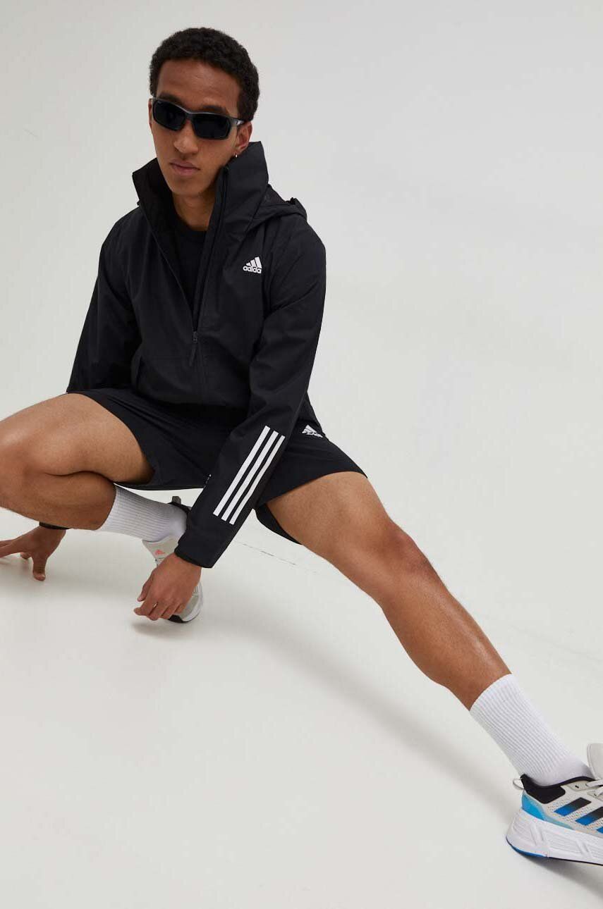 

Куртка adidas мужская цвет чёрный переходная