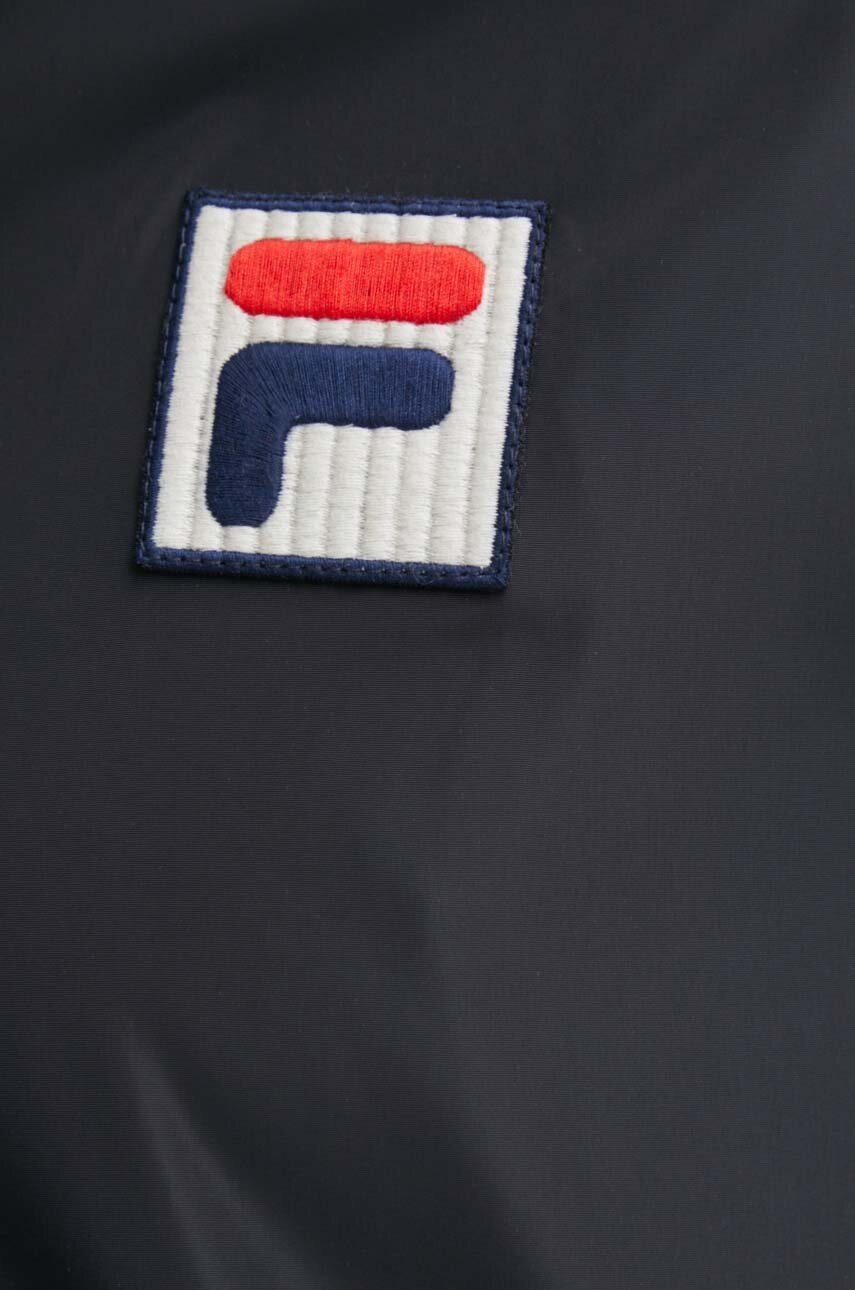 Μπουφάν Fila Lyon χρώμα: μαύρο, FAM0653 φωτογραφία