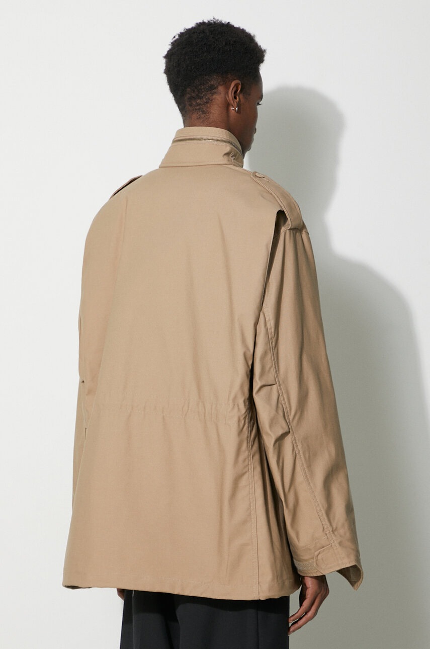 Alpha Industries rövid kabát M-65 férfi, bézs, átmeneti, oversize, 100103 termék 2. képe