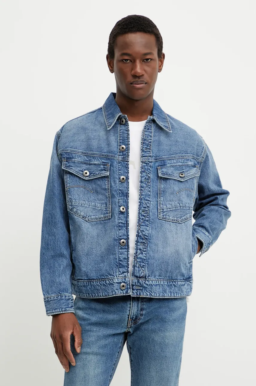 G-Star Raw geaca jeans barbati, de tranzitie