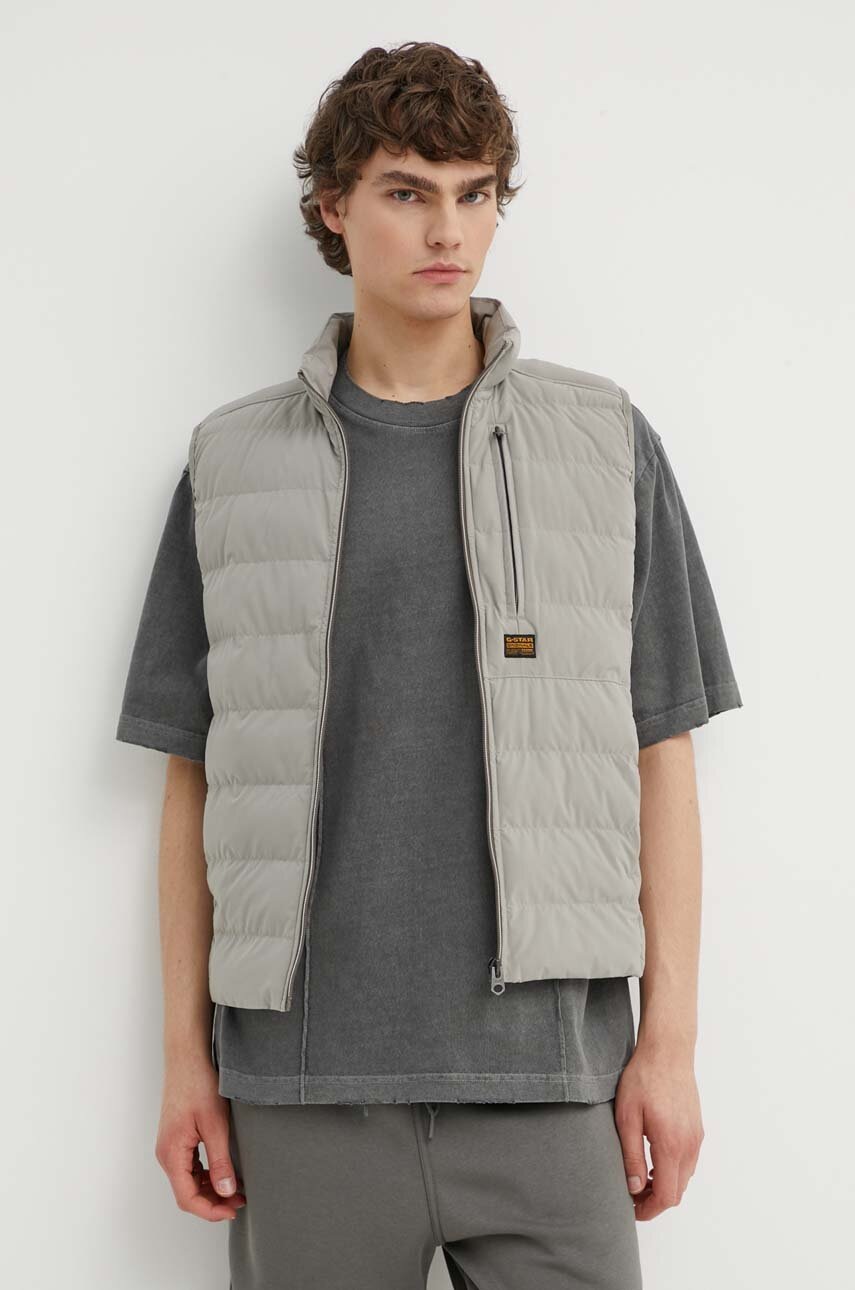 Αμάνικο μπουφάν G-Star Core turtle slim knit φωτογραφία