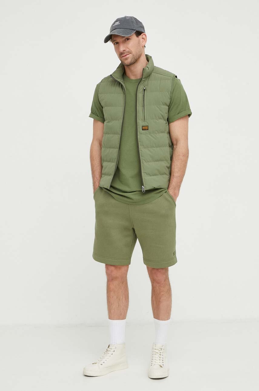 Αμάνικο μπουφάν G-Star Core turtle slim knit φωτογραφία