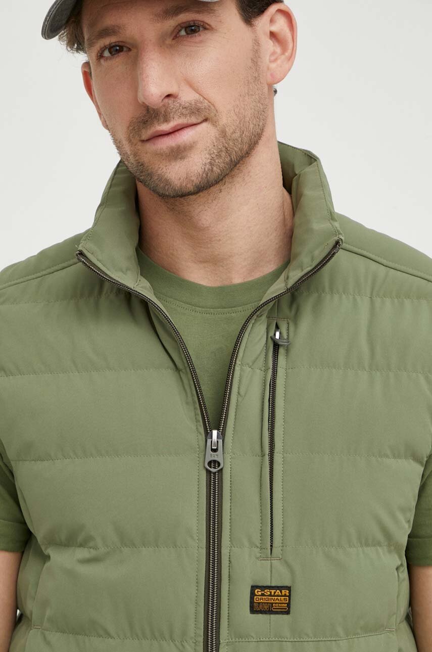 Αμάνικο μπουφάν G-Star Core turtle slim knit φωτογραφία