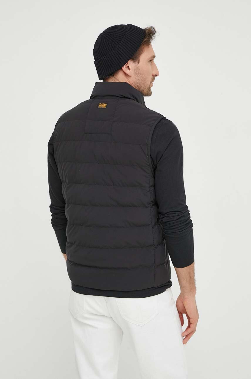 Αμάνικο μπουφάν G-Star χρώμα: μαύρο φωτογραφία