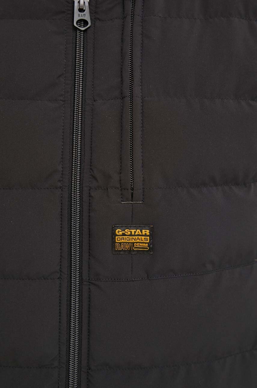 Αμάνικο μπουφάν G-Star χρώμα: μαύρο φωτογραφία