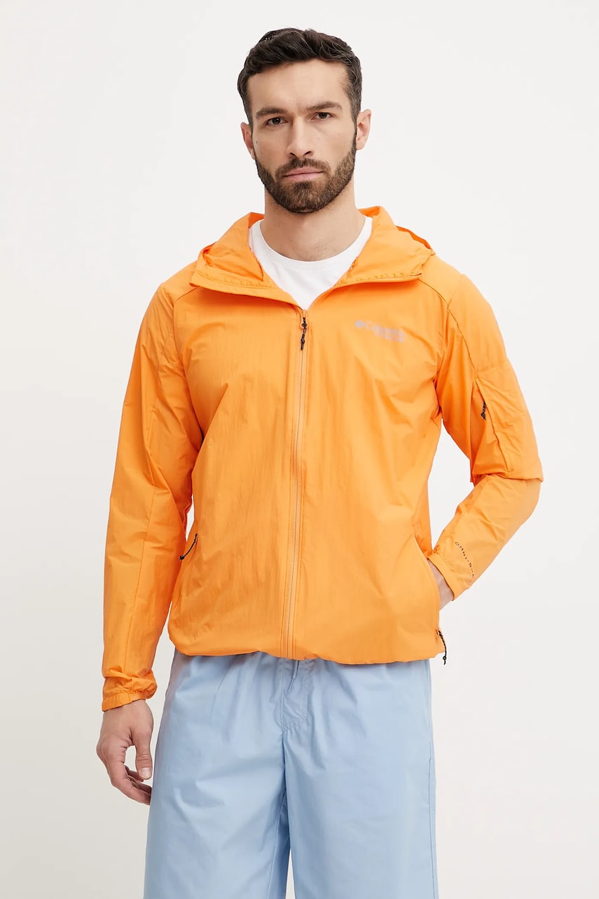 Columbia windbreaker Loop Trail II culoarea negru, 2071231 Columbia windbreaker Loop Trail II culoarea negru, 2071231