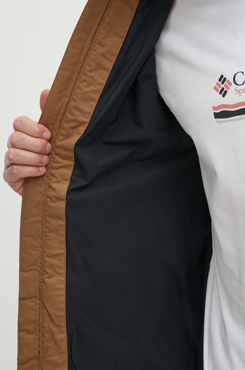 Куртка Columbia Rad Padded чоловіча колір коричневий перехідна 2071251 