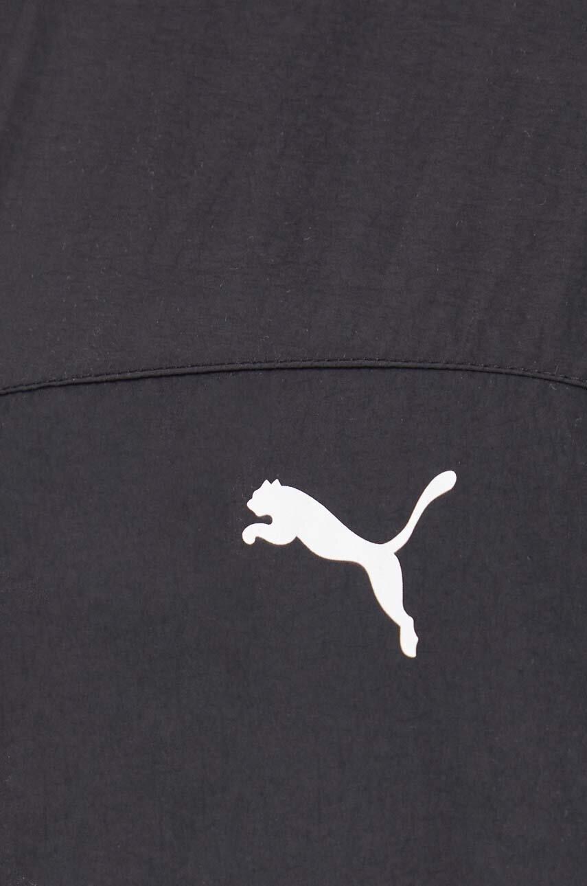 Μπουφάν Puma χρώμα: μαύρο 625428 φωτογραφία