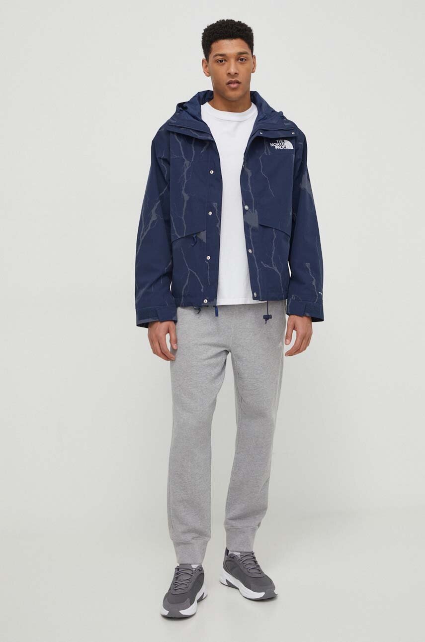 Μπουφάν The North Face χρώμα: ναυτικό μπλε φωτογραφία