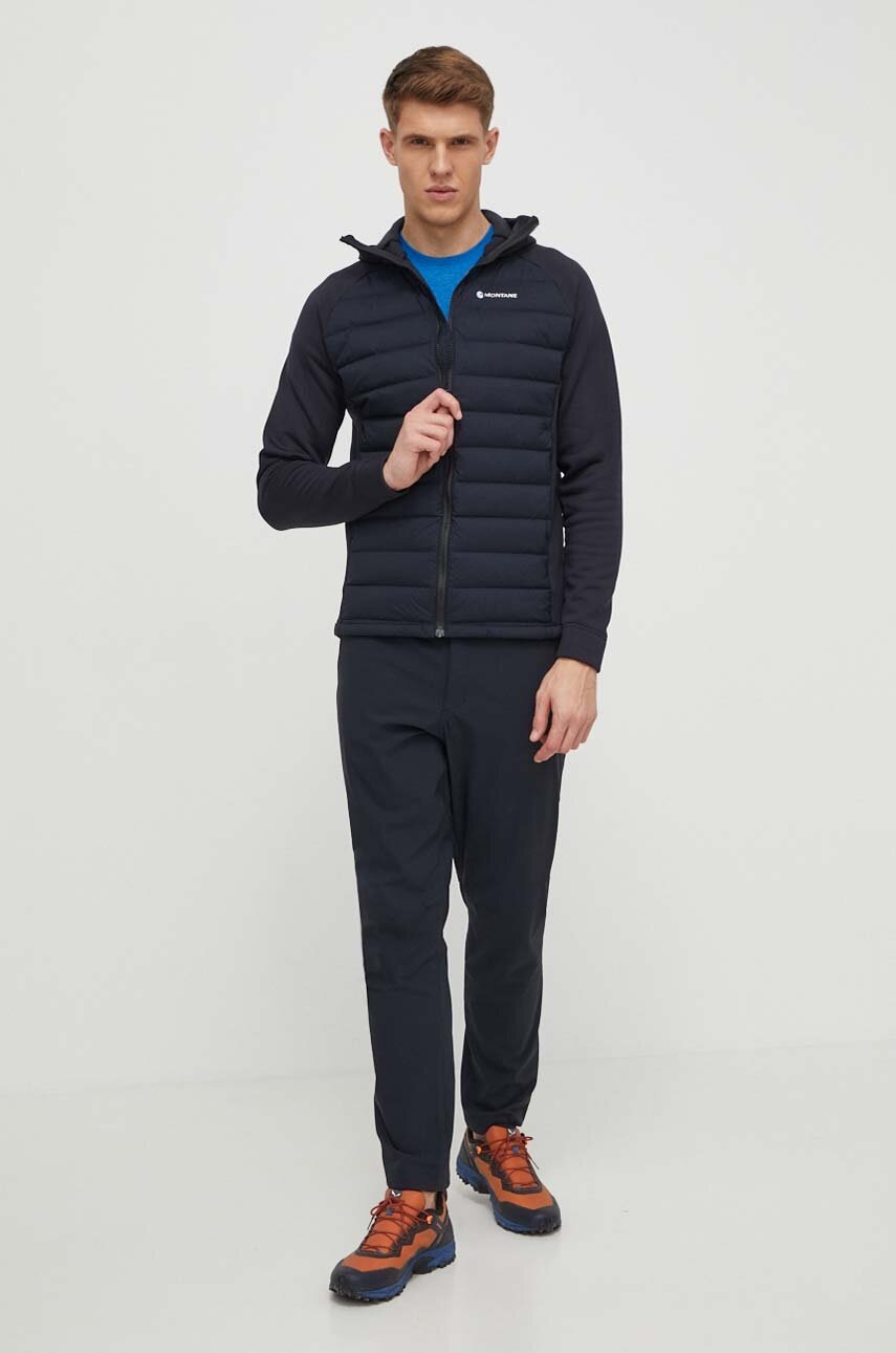 Πουπουλένιο αθλητικό μπουφάν Montane Composite COMPOSITE χρώμα: μαύρο, MCOHO17 MCOHO17 φωτογραφία