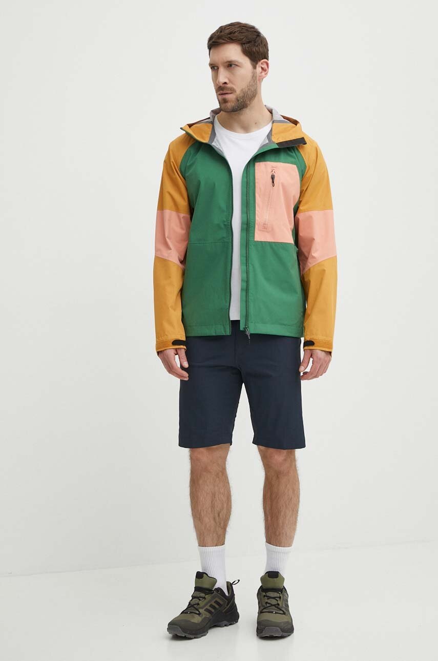 Αδιάβροχο μπουφάν Picture Abstral 2,5L ανδρικό, χρώμα: πράσινο, MVT478 φωτογραφία