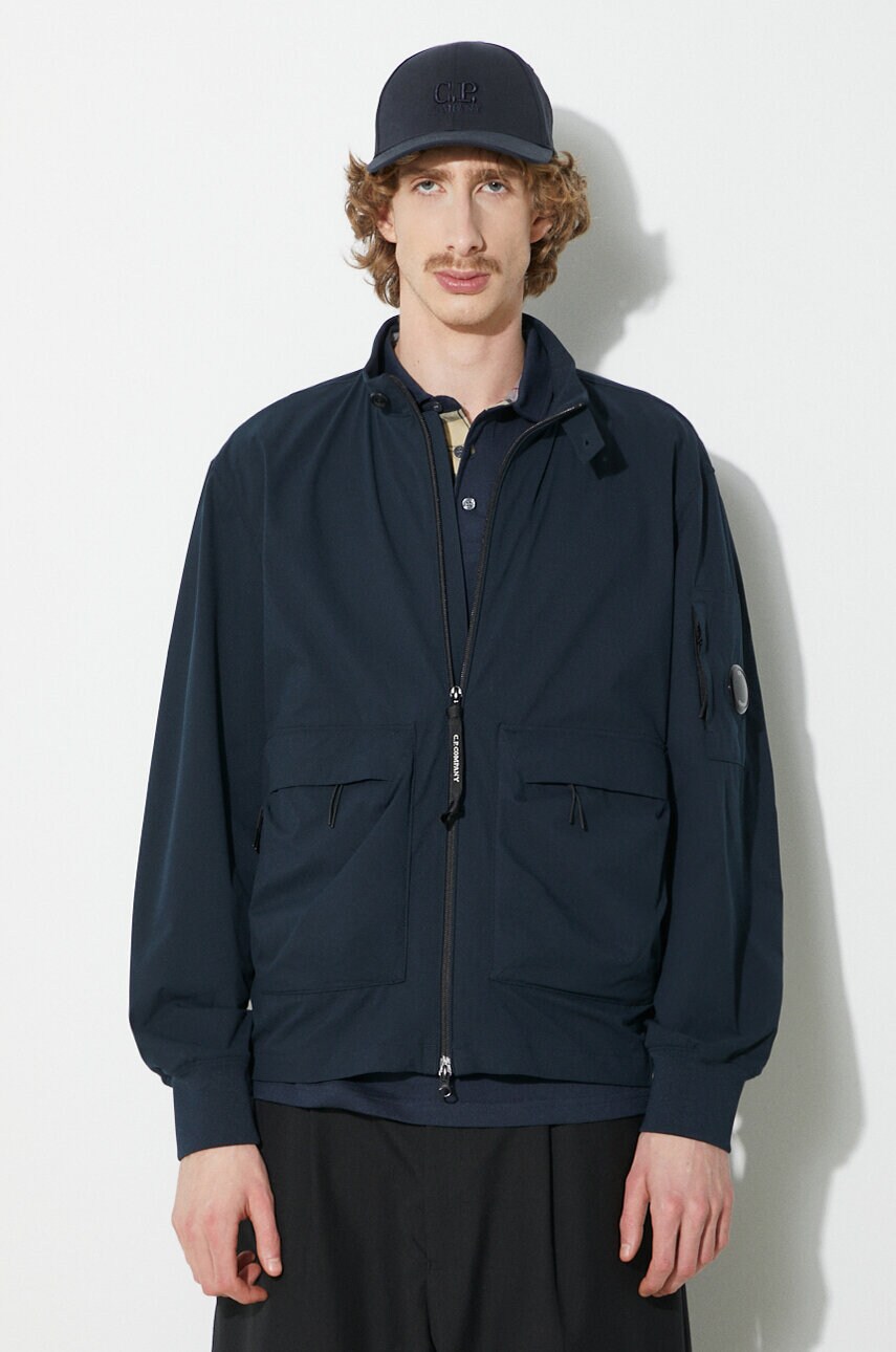 C.P. Company Μπουφάν C.P. Company Pro-Tek Bomber χρώμα: ναυτικό μπλε, 16CMOW010A004117A