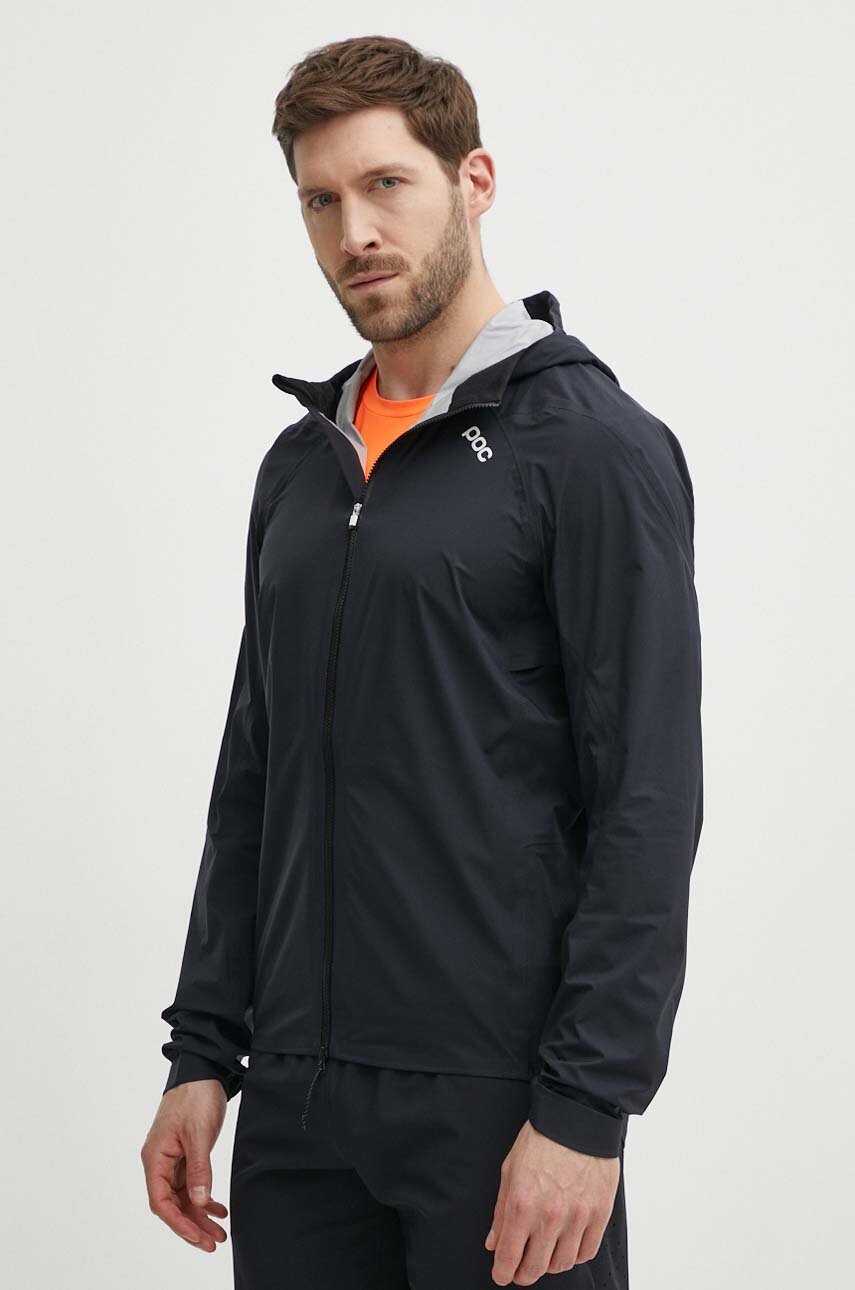 Μπουφάν ποδηλάτου POC Signal All-Weather χρώμα: μαύρο φωτογραφία