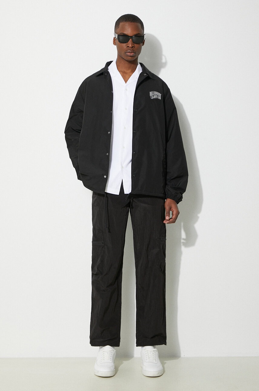 Μπουφάν Billionaire Boys Club Rocket Coach Jacket χρώμα: μαύρο, B24108 φωτογραφία