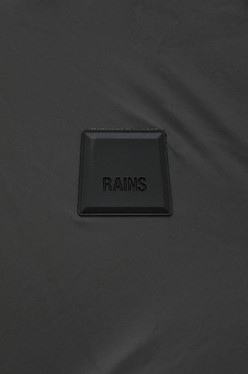 Μπουφάν Rains 15770 Jackets χρώμα: μαύρο φωτογραφία