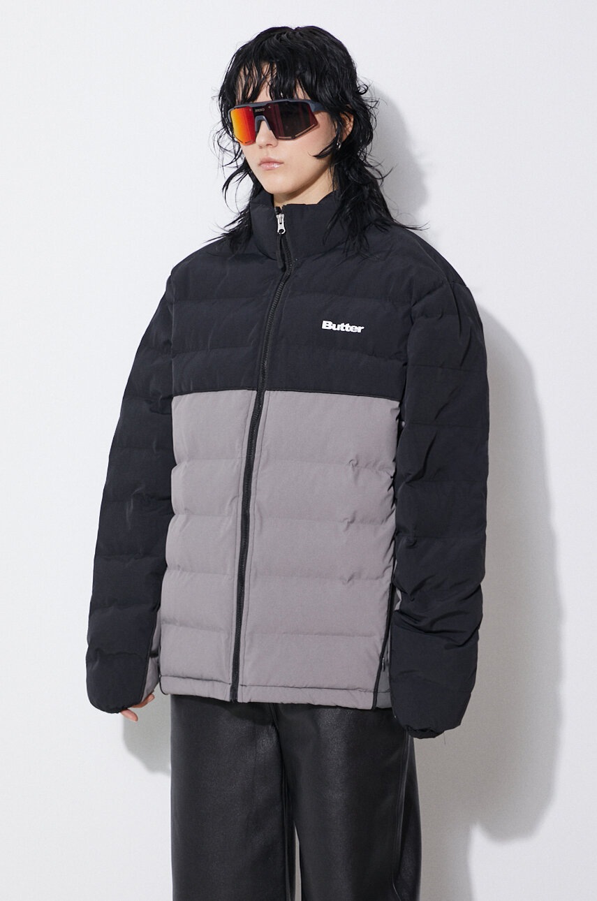 Μπουφάν Butter Goods χρώμα: μαύρο, BGQ1243103 φωτογραφία