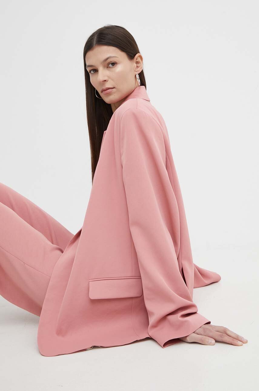 Σακάκι Drykorn IDBURY χρώμα: ροζ, 130014 82328 φωτογραφία