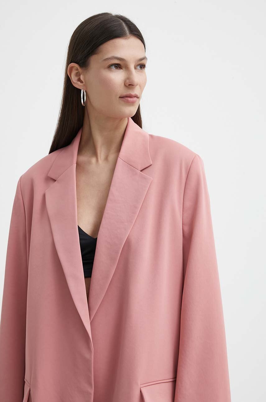 Σακάκι Drykorn IDBURY χρώμα: ροζ, 130014 82328 φωτογραφία