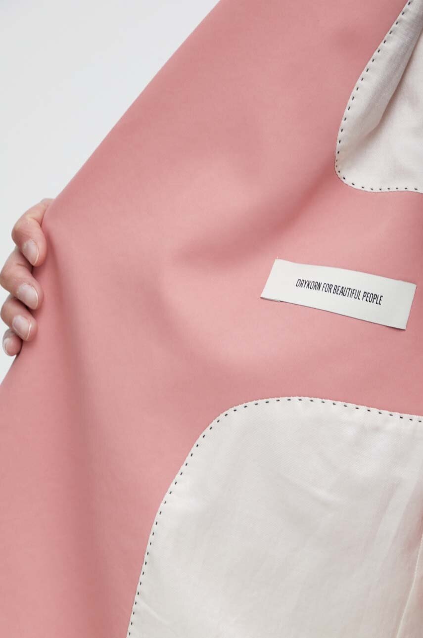 Σακάκι Drykorn IDBURY χρώμα: ροζ, 130014 82328 φωτογραφία