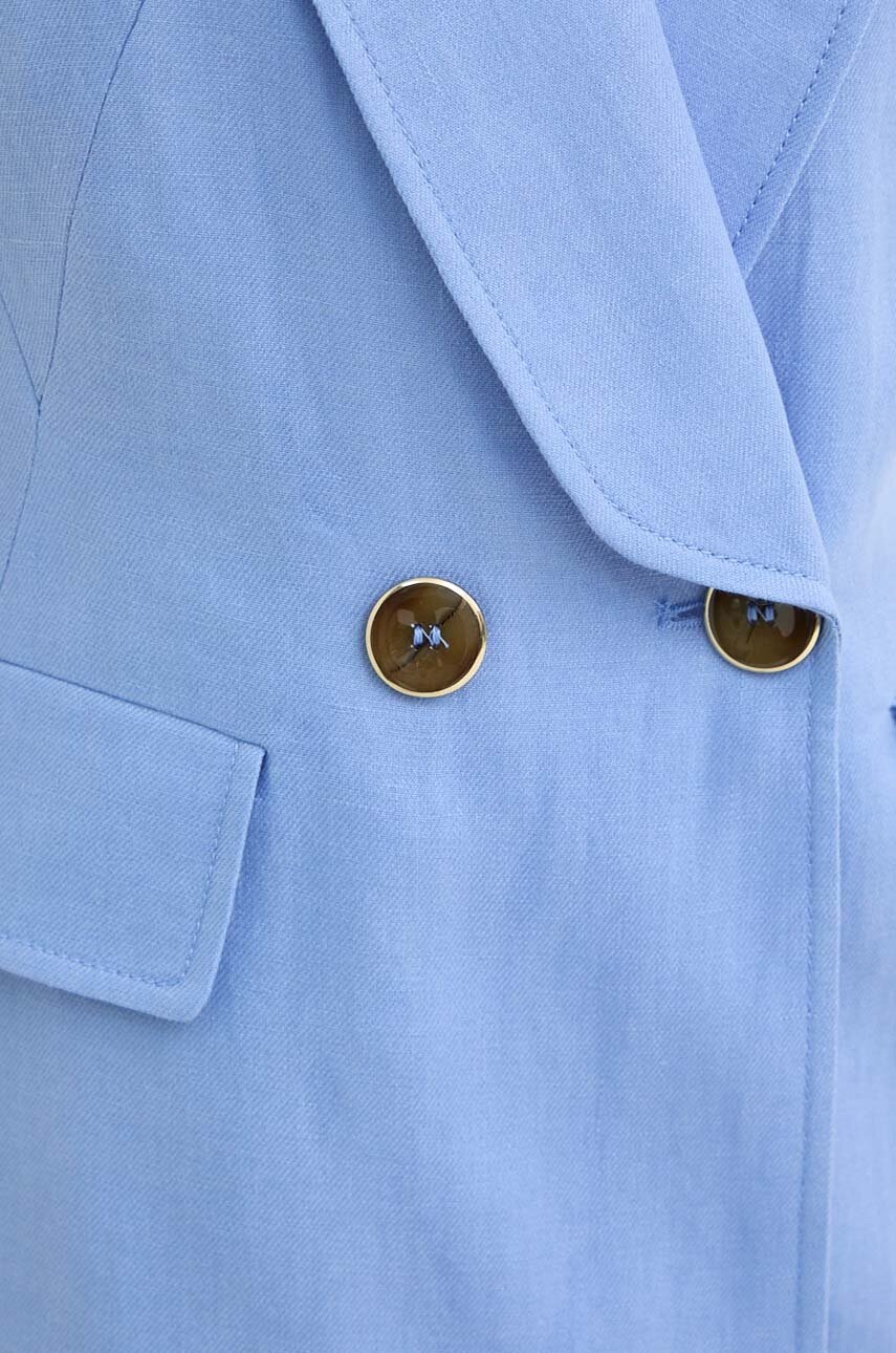 Λινό γιλέκο Luisa Spagnoli VOLTA 541180 φωτογραφία