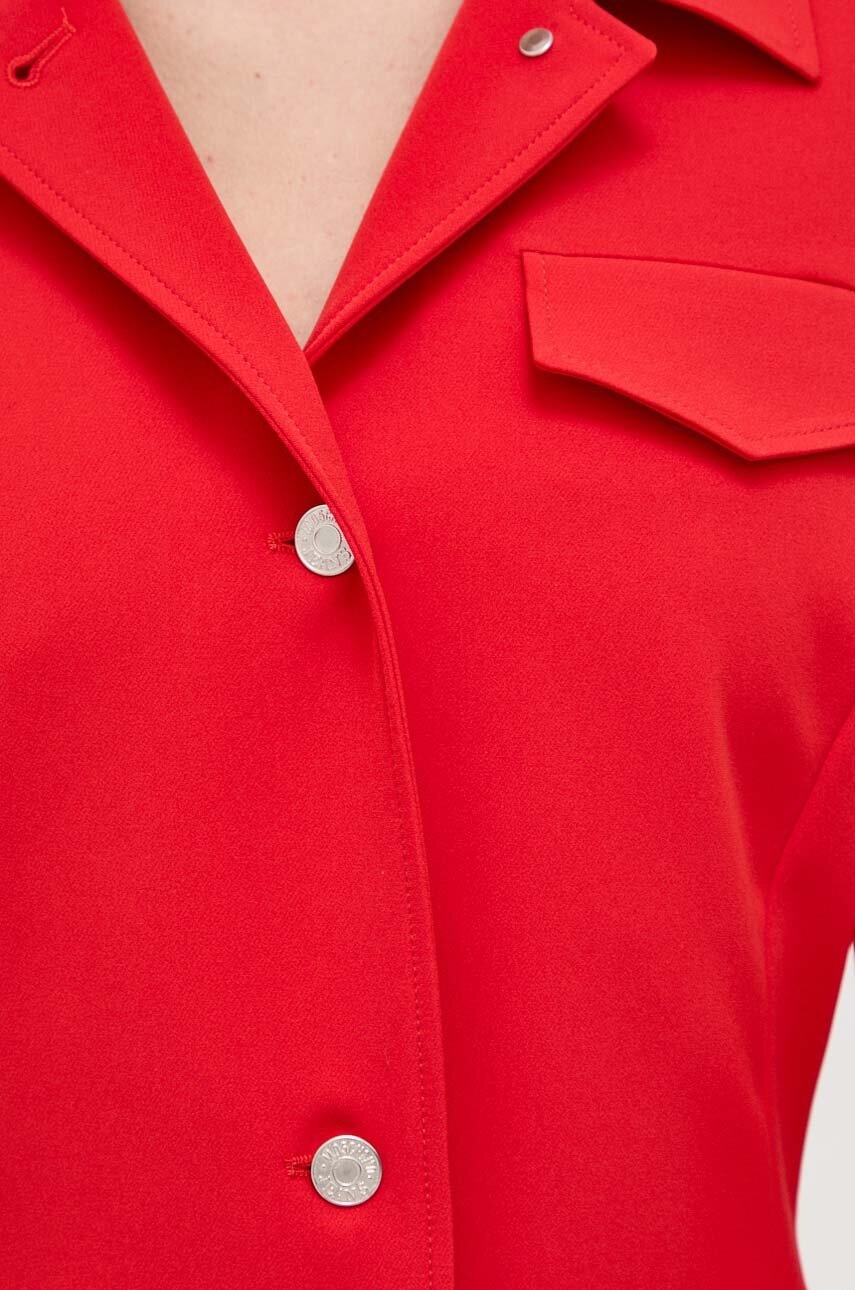 Σακάκι Moschino Jeans χρώμα: κόκκινο φωτογραφία