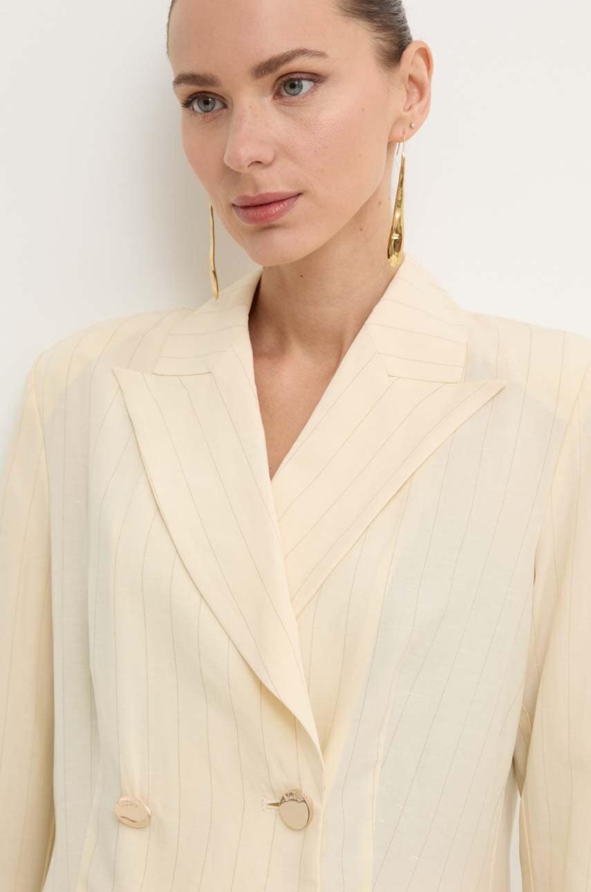 Sako s příměsí lnu Liu Jo