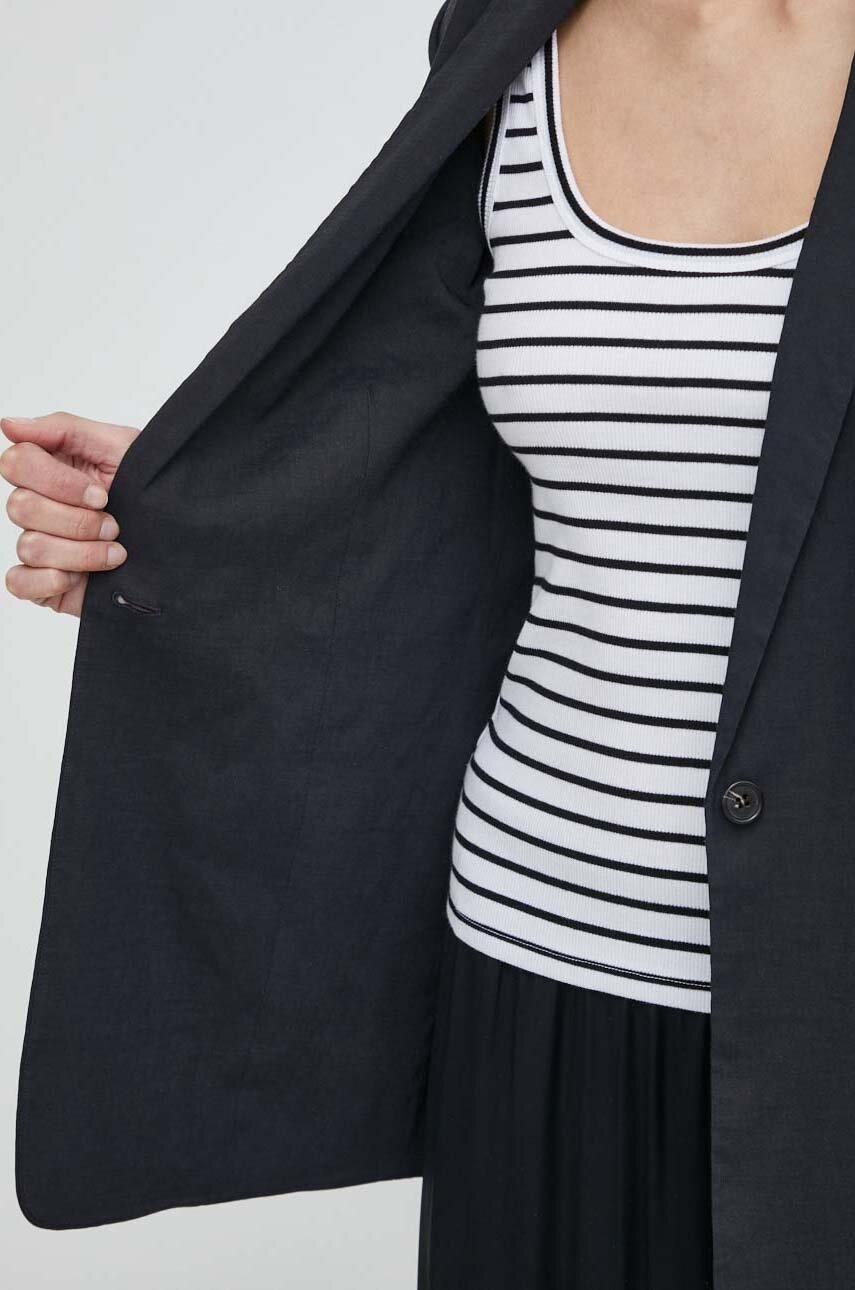 Λινό πανωφόρι Theory φωτογραφία