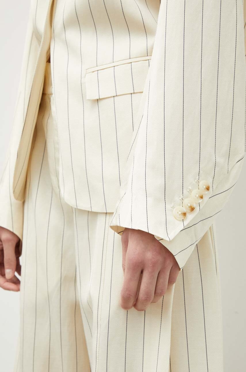 Sako s příměsí lnu Remain