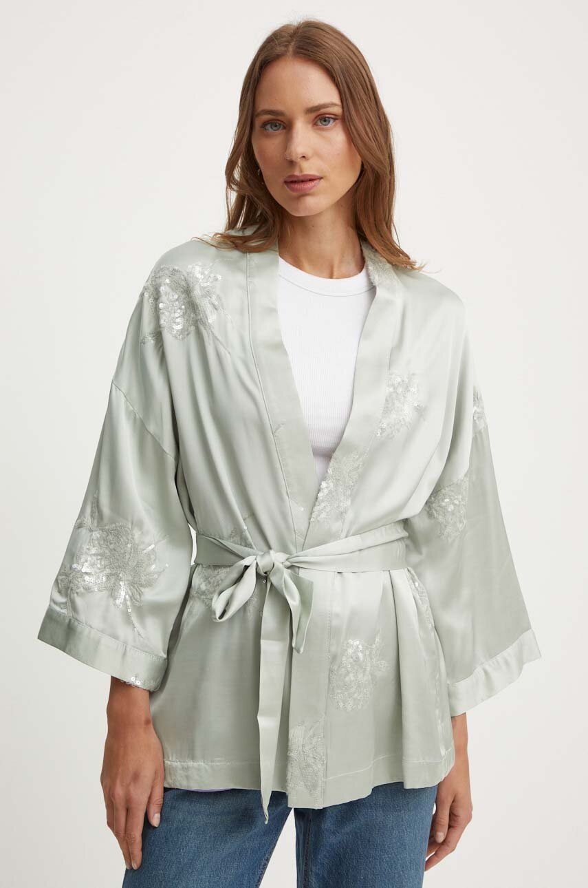 Κάπα Sandro Ferrone χρώμα: πράσινο, SFS150XBDISOTTA φωτογραφία