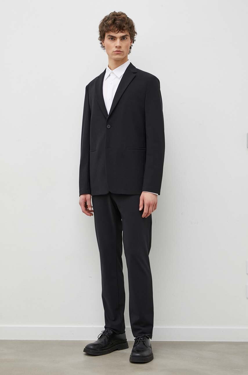 Σακάκι Theory χρώμα: μαύρο φωτογραφία