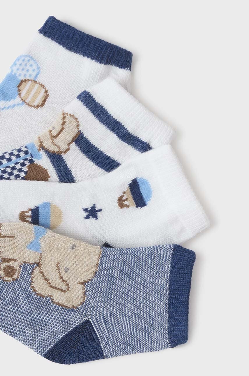 Носки для младенцев Mayoral Newborn 4 шт цвет синий