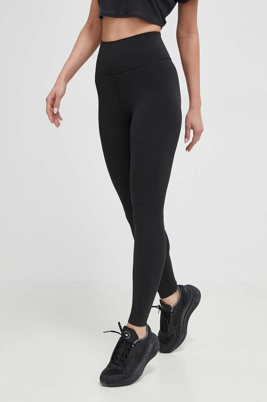 adidas Performance colanți de antrenament All Me culoarea negru, uni IL7324