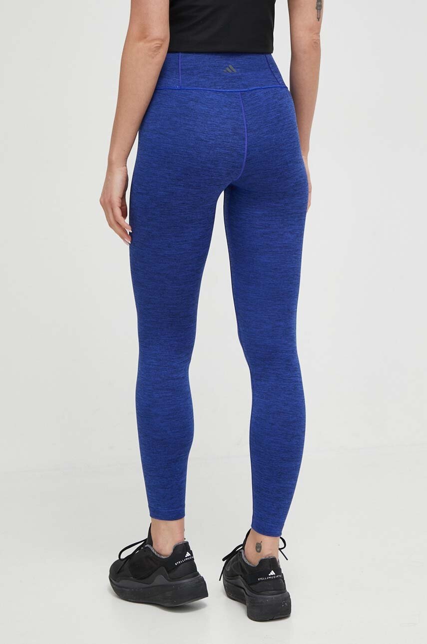 adidas Performance edzős legging All Me sötétkék, melange, IT9152 termék 2. képe