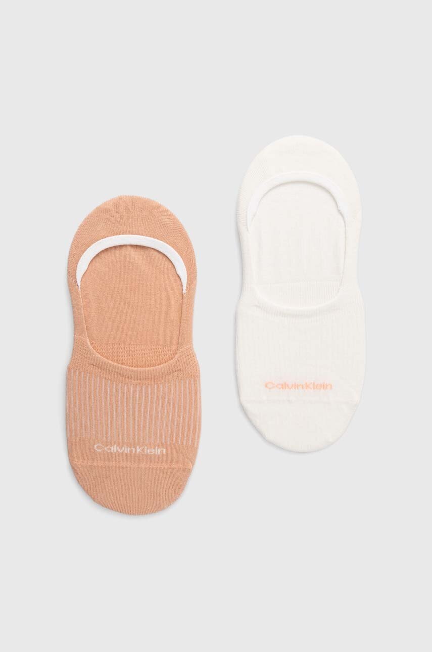 

Чорапи Calvin Klein (2 броя) в розово 701226655, Розов