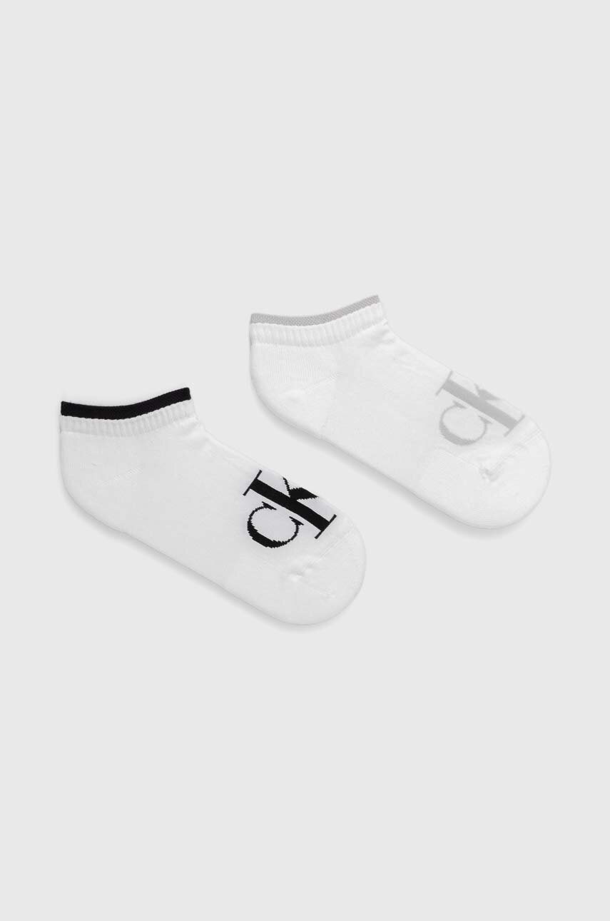 

Чорапи Calvin Klein Jeans (2 броя) в бяло 701226667, Бял