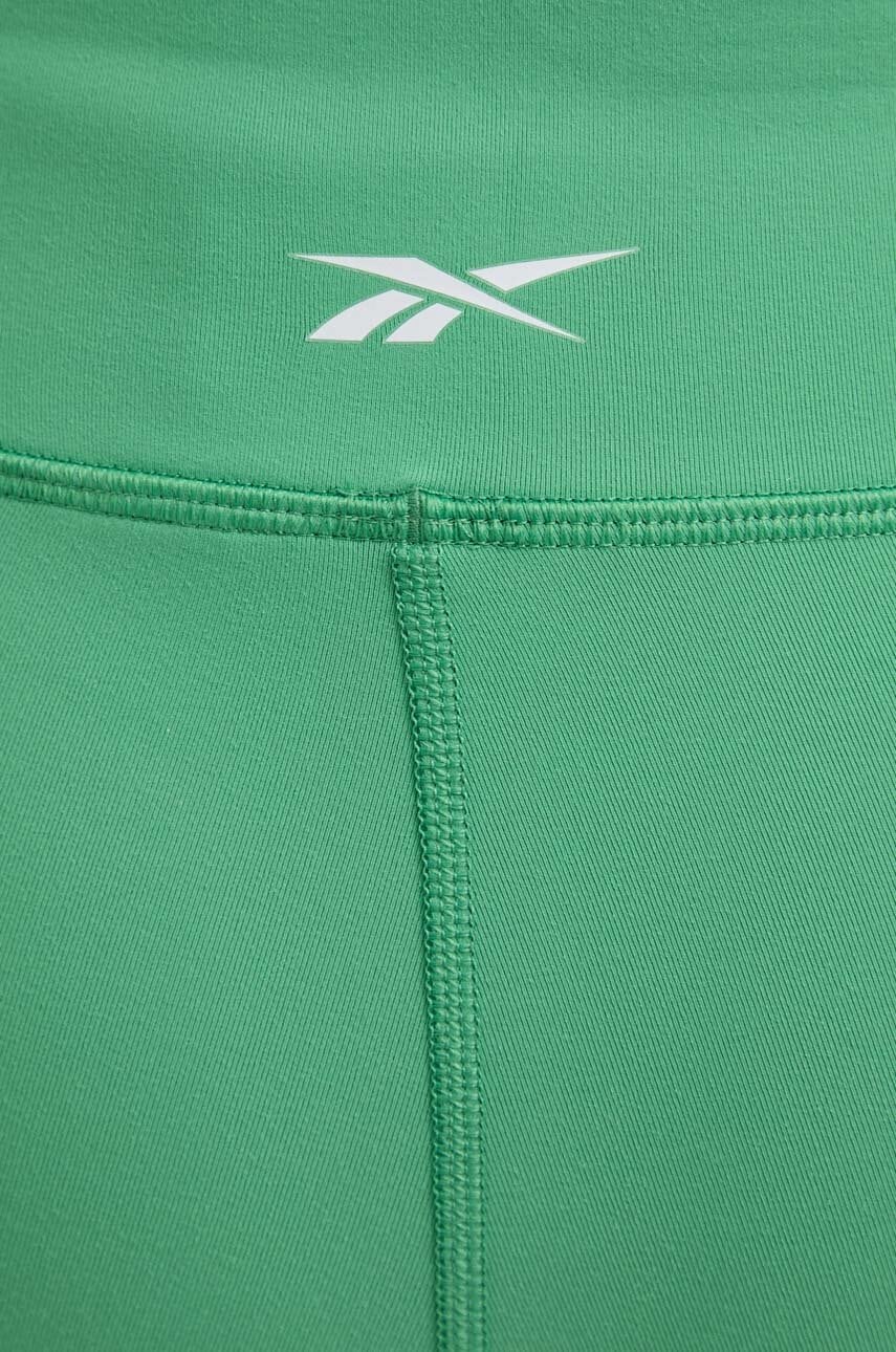 Κολάν προπόνησης Reebok Lux LUX COLLECTION χρώμα: πράσινο, 100076188 100076188 φωτογραφία